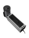 Hurtownia GSM - Baseus Deluxe Metalowy organizer samochodowy z uchwytem na kubek, 2x ładowanie USB (srebrny) - BSU1706SLV - {ean13} - Hurt