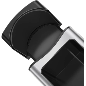 Wholesale Baseus Deluxe Metal car organizer with cup holder, 2x USB charge (silver) - BSU1706SLV - {ean13} - Hurt
