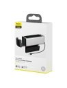 Hurtownia GSM - Baseus Deluxe Metalowy organizer samochodowy z uchwytem na kubek, 2x ładowanie USB (srebrny) - BSU1706SLV - {ean13} - Hurt