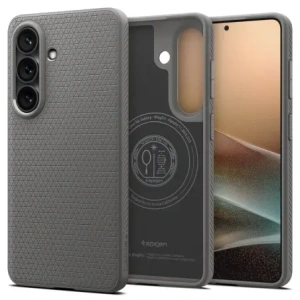 Etui Spigen Liquid Air Mag MagSafe do Samsung Galaxy S26 Marble Grey