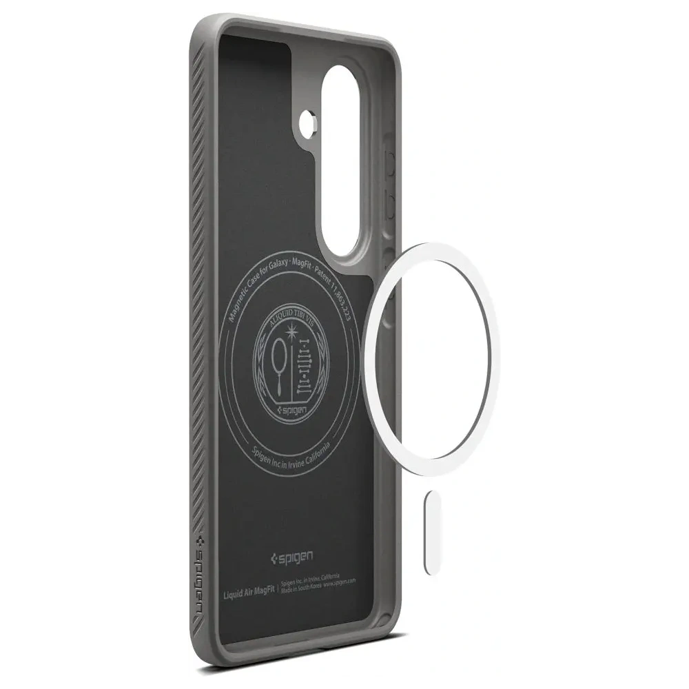 Etui Spigen Liquid Air Mag MagSafe do Samsung Galaxy S26 Marble Grey
