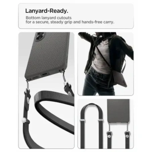 Etui Spigen Liquid Air Mag MagSafe do Samsung Galaxy S26 Marble Grey