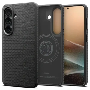 Etui Spigen Liquid Air Mag MagSafe do Samsung Galaxy S26 Matte Black