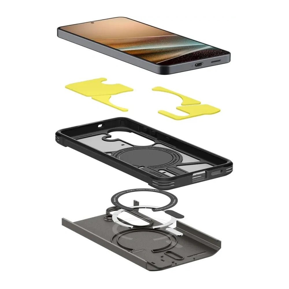 Etui Spigen Tough Armor Mag MagSafe do Samsung Galaxy S26 Gunmetal