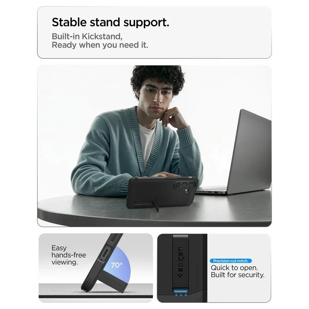 Etui Spigen Tough Armor Mag MagSafe do Samsung Galaxy S26 Black