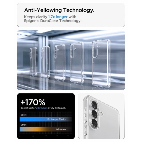 Etui Spigen Ultra Hybrid do Samsung Galaxy S26 Crystal Clear