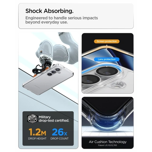 Etui Spigen Ultra Hybrid do Samsung Galaxy S26 Crystal Clear