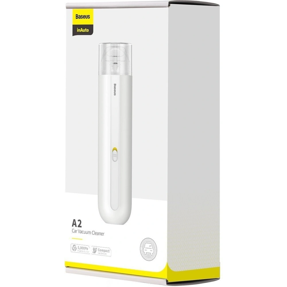 Wholesale Baseus A2 Cordless Car Vacuum Cleaner 5,000Pa (white) - BSU1707WHT - {ean13} - Hurt