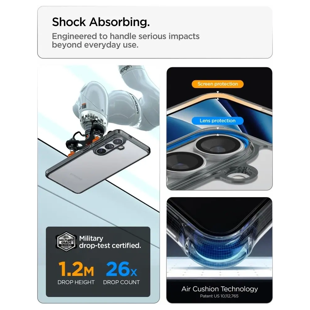 Etui Spigen Ultra Hybrid do Samsung Galaxy S26 Space Crystal