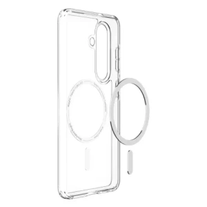 Etui Spigen Ultra Hybrid Mag MagSafe do Samsung Galaxy S26 Clear/white
