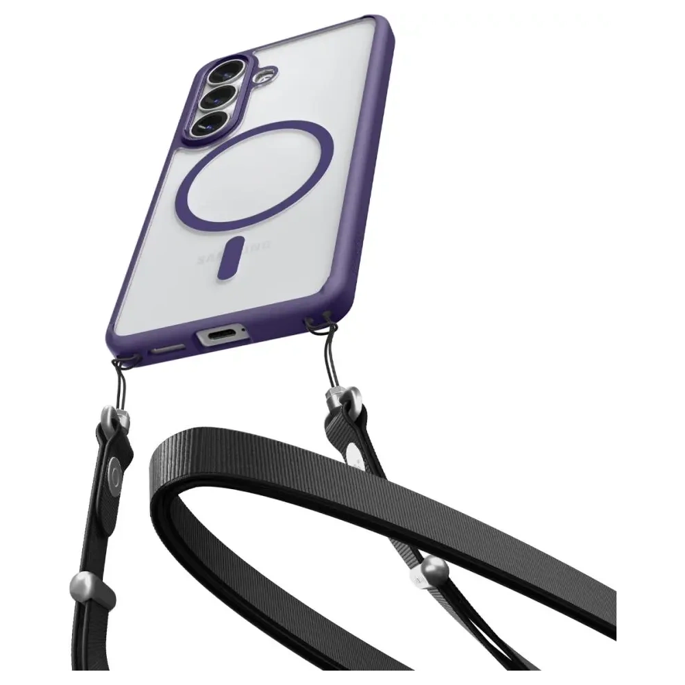 Etui Spigen Ultra Hybrid Mag MagSafe do Samsung Galaxy S26 Deep Purple