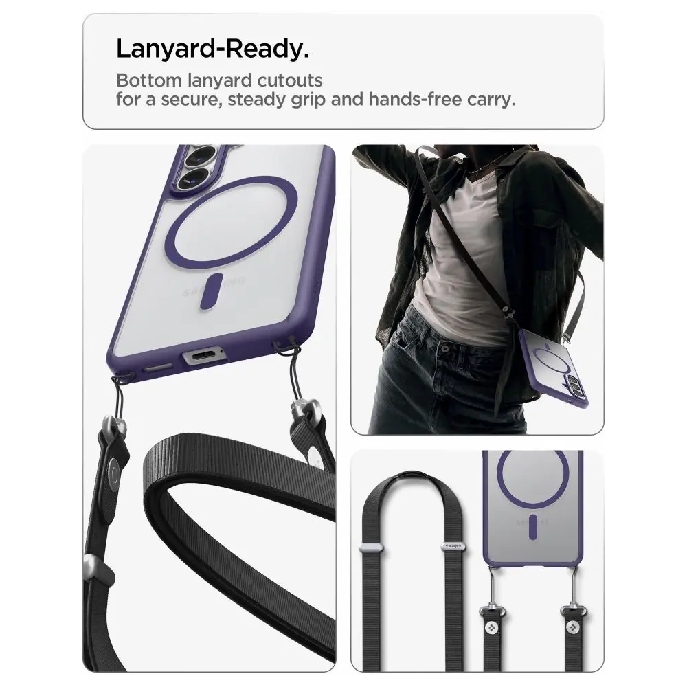 Etui Spigen Ultra Hybrid Mag MagSafe do Samsung Galaxy S26 Deep Purple