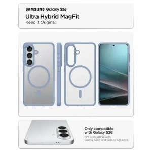 Etui Spigen Ultra Hybrid Mag MagSafe do Samsung Galaxy S26 Light Blue