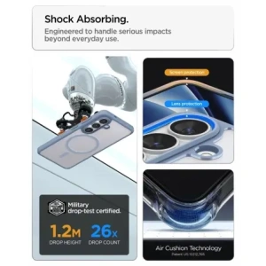 Etui Spigen Ultra Hybrid Mag MagSafe do Samsung Galaxy S26 Light Blue