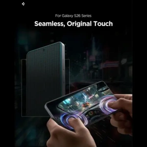 Szkło hartowane Spigen Glas.tr EZ Fit Pro AluminaCore HD do Samsung Galaxy S26 Clear