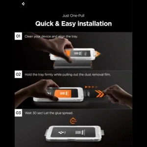 Szkło hartowane Spigen Glas.tr EZ Fit Pro AluminaCore HD do Samsung Galaxy S26 Clear