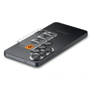 Osłona aparatu Spigen Optik Pro HD Glas.tr ez Fit Camera Protector do Samsung Galaxy S26 Black [2 PACK]