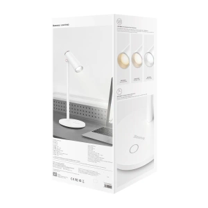 Wholesale Baseus I-Wok desk lamp rechargeable (white) - BSU1708WHT - {ean13} - Hurt