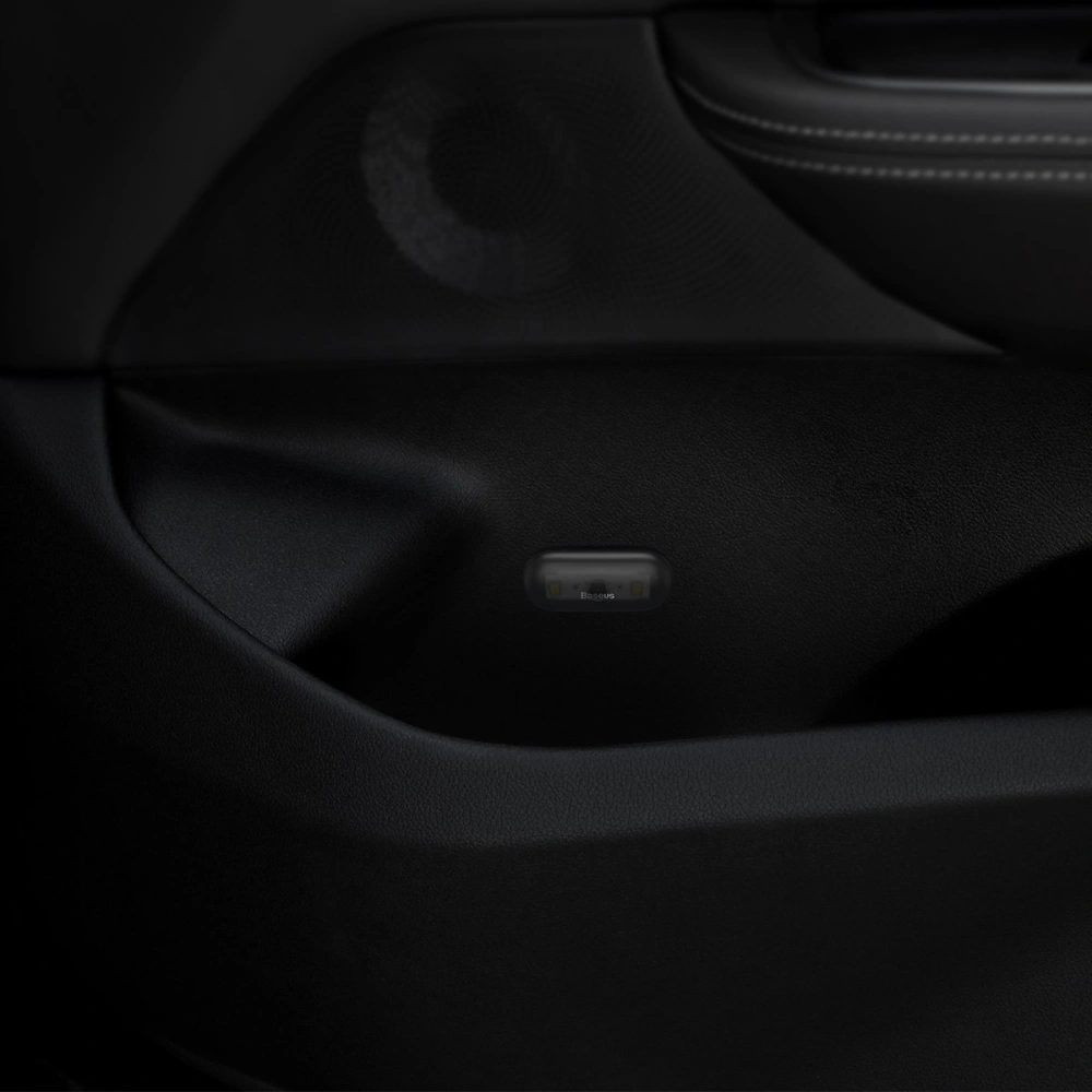 Wholesale Baseus Capsule car lamp for interior lighting, 2 pcs. (black) - BSU1709BLK - {ean13} - Hurt