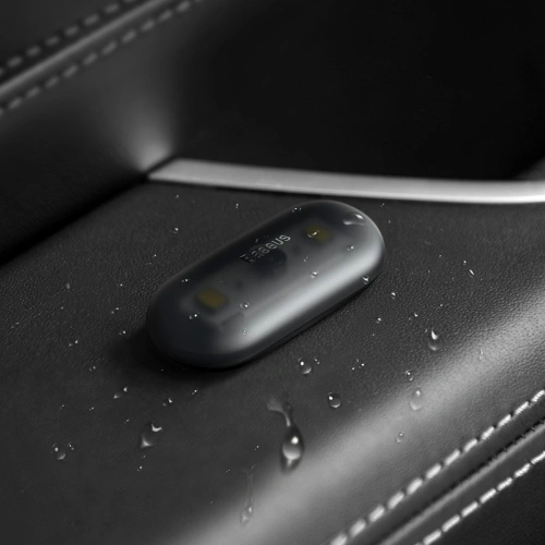 Lampka samochodowa Baseus Capsule do oświetlania wnętrza, 2 szt. (czarna)