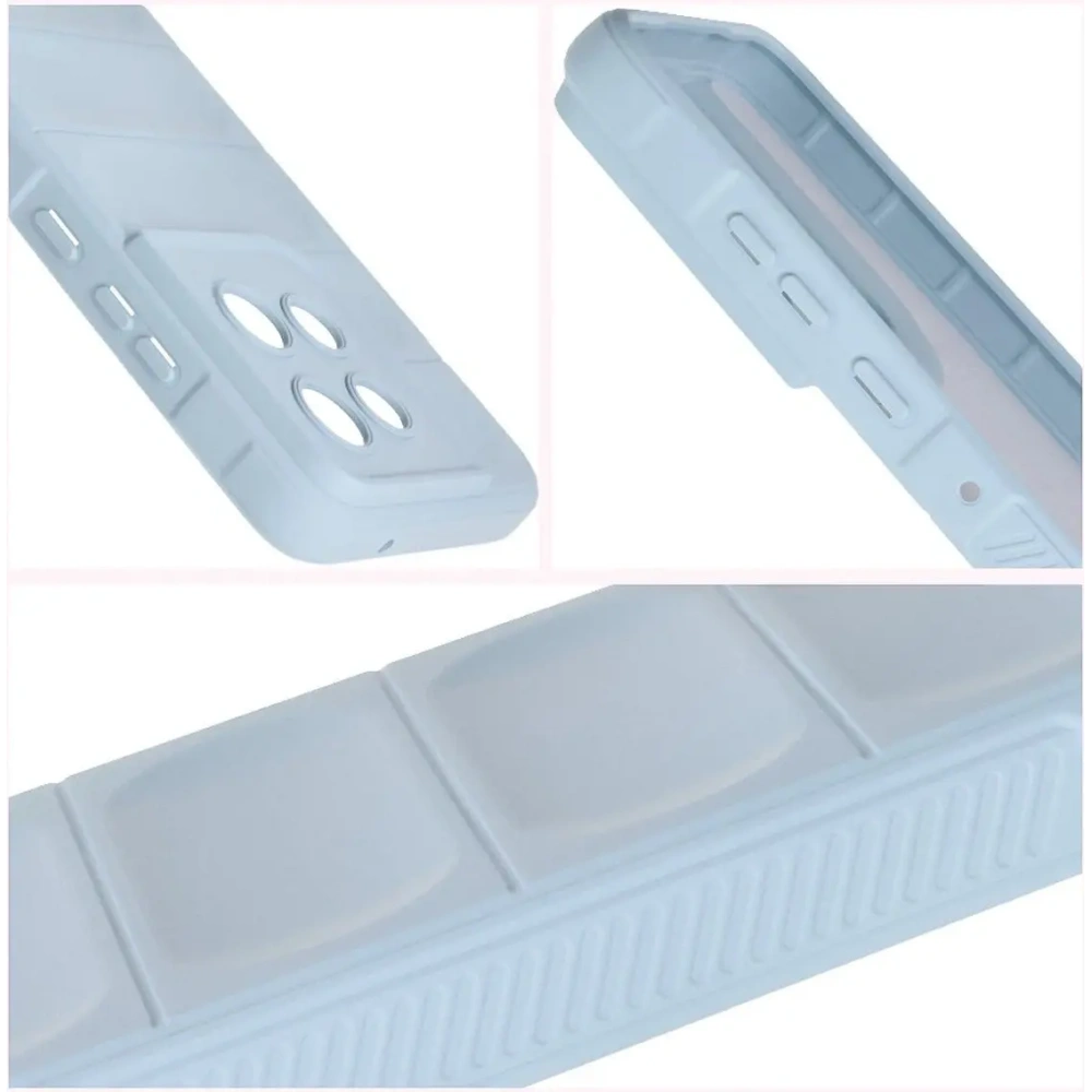 [CR] Pancerne etui Bizon Case Tur do Motorola Edge 50 Neo jasnoniebieskie