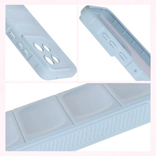 [CR] Pancerne etui Bizon Case Tur do Motorola Edge 50 Neo jasnoniebieskie