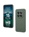 Etui Bizon Case Łupka do Xiaomi Redmi Note 15 Pro+ Plus 5G / POCO M8 Pro 5G zielone
