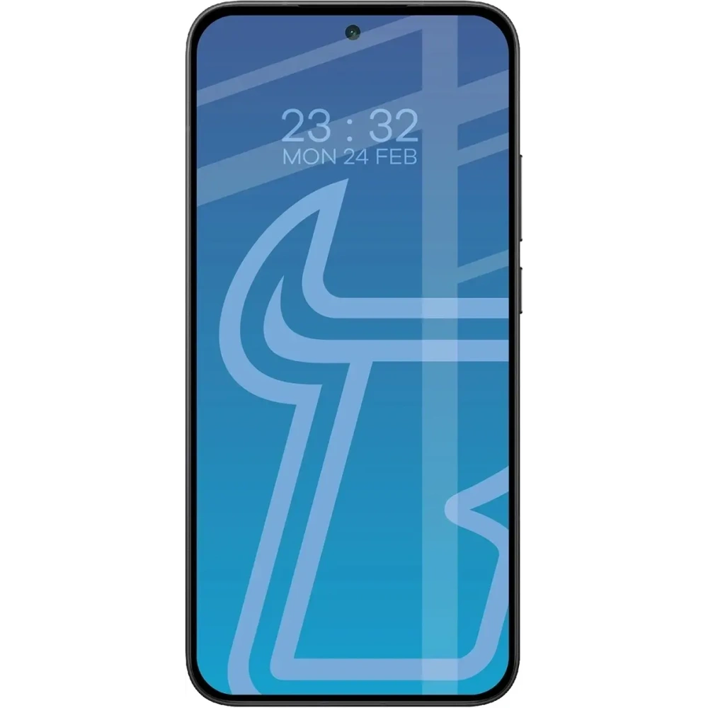 Etui z pierścieniem magnetycznym + szkło hartowane Bizon MatteO Pack do Xiaomi POCO F7, przydymione-beżowe