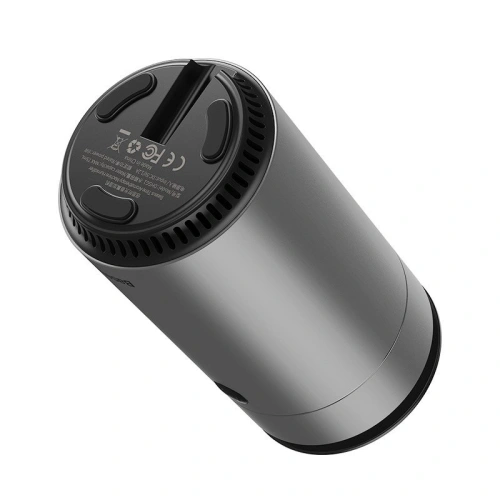 Samochodowy nawilżacz powietrza Baseus Time Aromatherapy Machine, 75ml (srebrny)