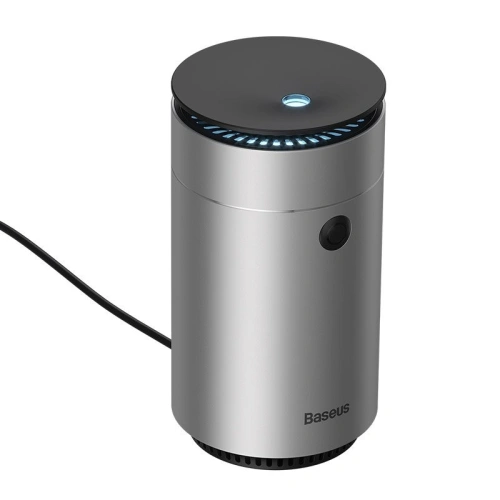 Samochodowy nawilżacz powietrza Baseus Time Aromatherapy Machine, 75ml (srebrny)