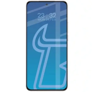 Etui z pierścieniem magnetycznym + szkło hartowane Bizon MatteO Pack do Xiaomi 15T Pro, przydymione-beżowe