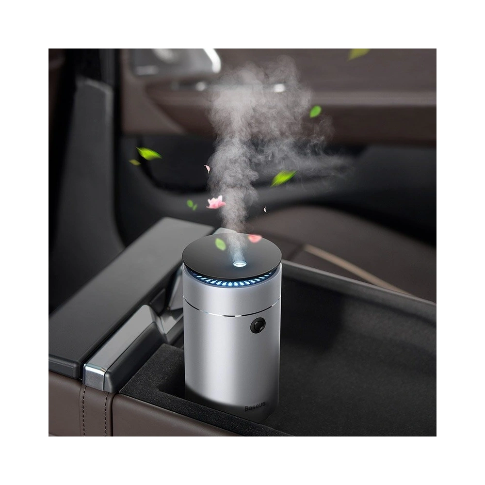Hurtownia GSM - Auto-Luftbefeuchter Baseus Time Aromatherapiegerät, 75ml (silber) - BSU1711SLV - {ean13} - Hurt