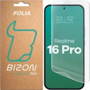 Folia hydrożelowa na ekran Bizon Film Hydrogel Front do Realme 16 Pro 5G