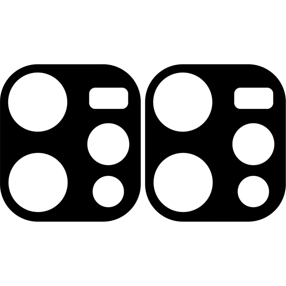 Szkło na aparat Bizon Glass Lens do Oppo Reno 15 [2 PACK]