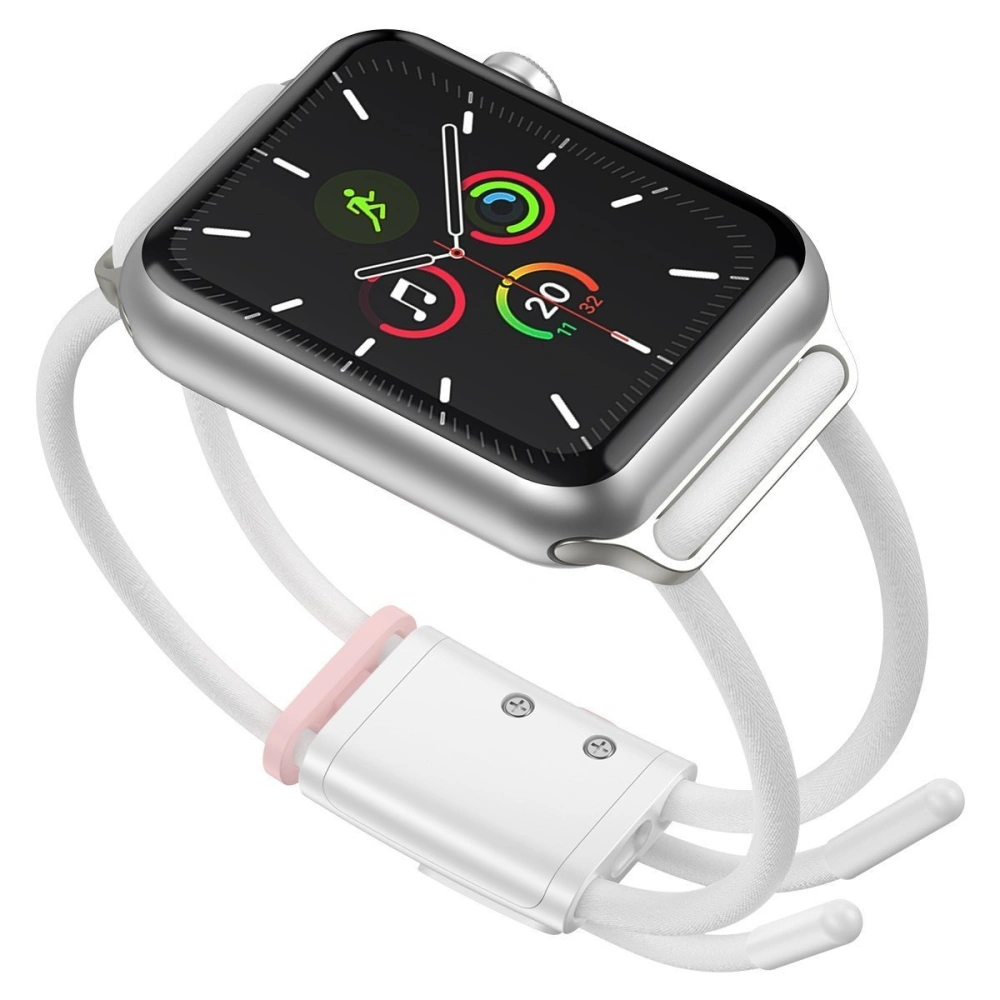 Wholesale Baseus Let\'s Go strap Apple Watch 3/4/5 42mm/44mm (white&pink) - BSU1713WHTPNK - {ean13} - Hurt