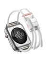 Wholesale Baseus Let\'s Go strap Apple Watch 3/4/5 42mm/44mm (white&pink) - BSU1713WHTPNK - {ean13} - Hurt