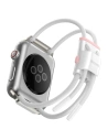 Wholesale Baseus Let\'s Go strap Apple Watch 3/4/5 42mm/44mm (white&pink) - BSU1713WHTPNK - {ean13} - Hurt