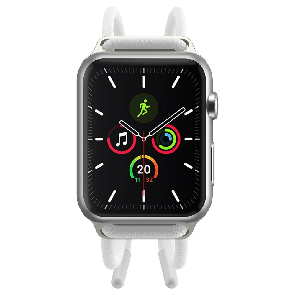 Wholesale Baseus Let\'s Go strap Apple Watch 3/4/5 42mm/44mm (white&pink) - BSU1713WHTPNK - {ean13} - Hurt