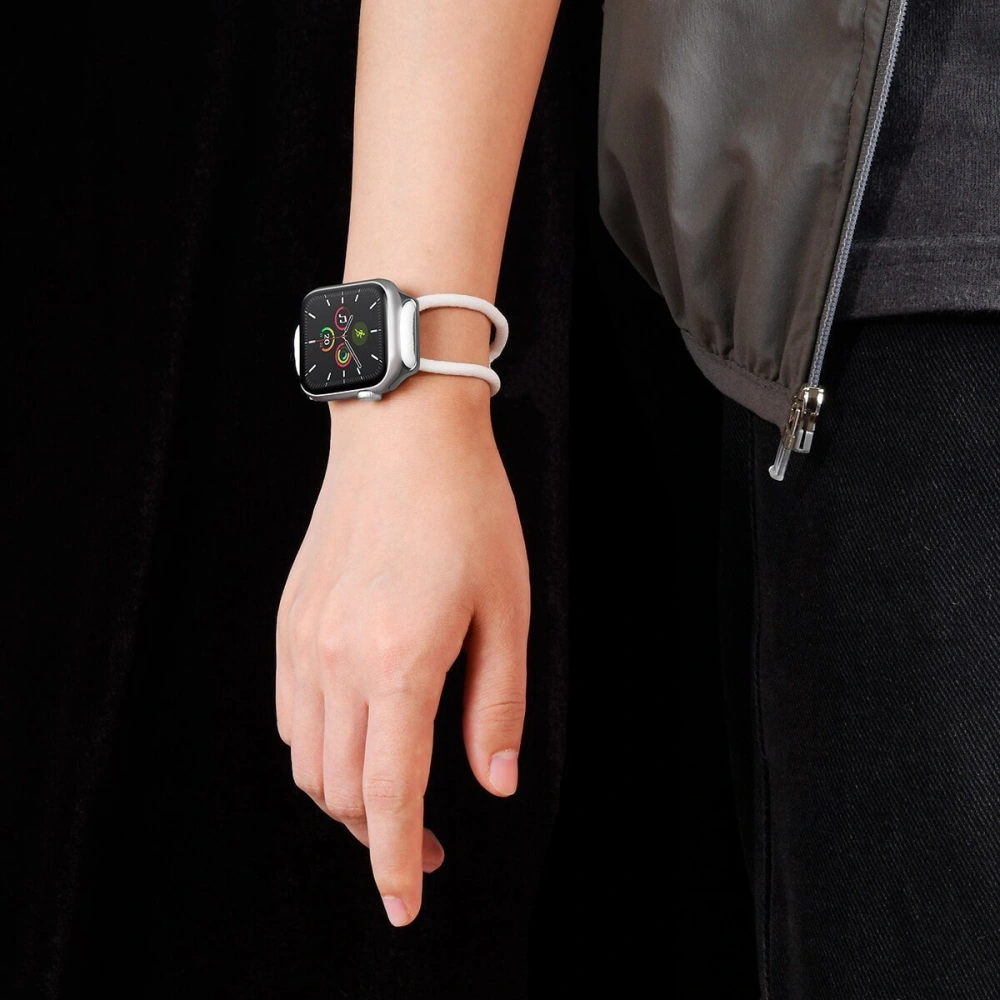 Hurtownia GSM - Pasek Baseus Lets Go Apple Watch 4/5/6/7/SE/8/9/Ultra 44/45/49mm (bílá-růžová) - BSU1713WHTPNK - {ean13} - Hurt