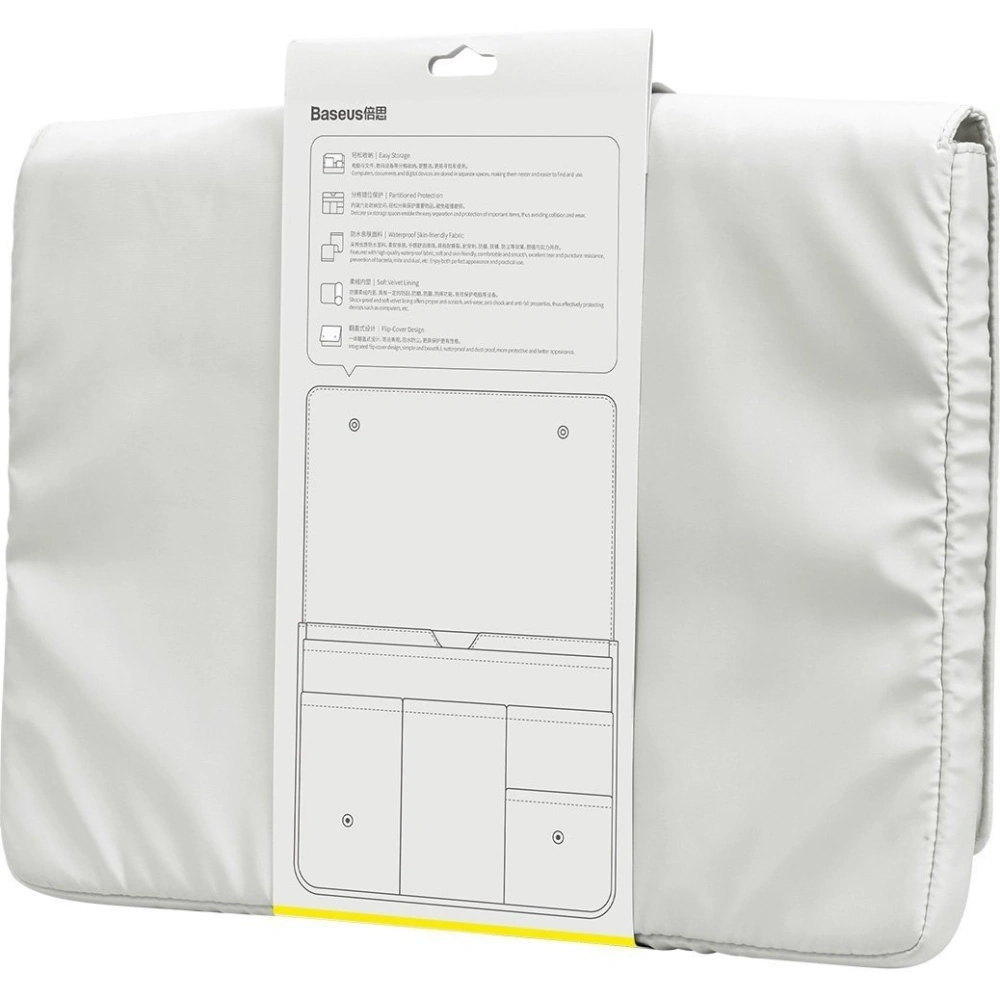 Hurtownia GSM - Etui Baseus Basics na laptopa do 13 cali (biały) - BSU1714WHT - {ean13} - Hurt