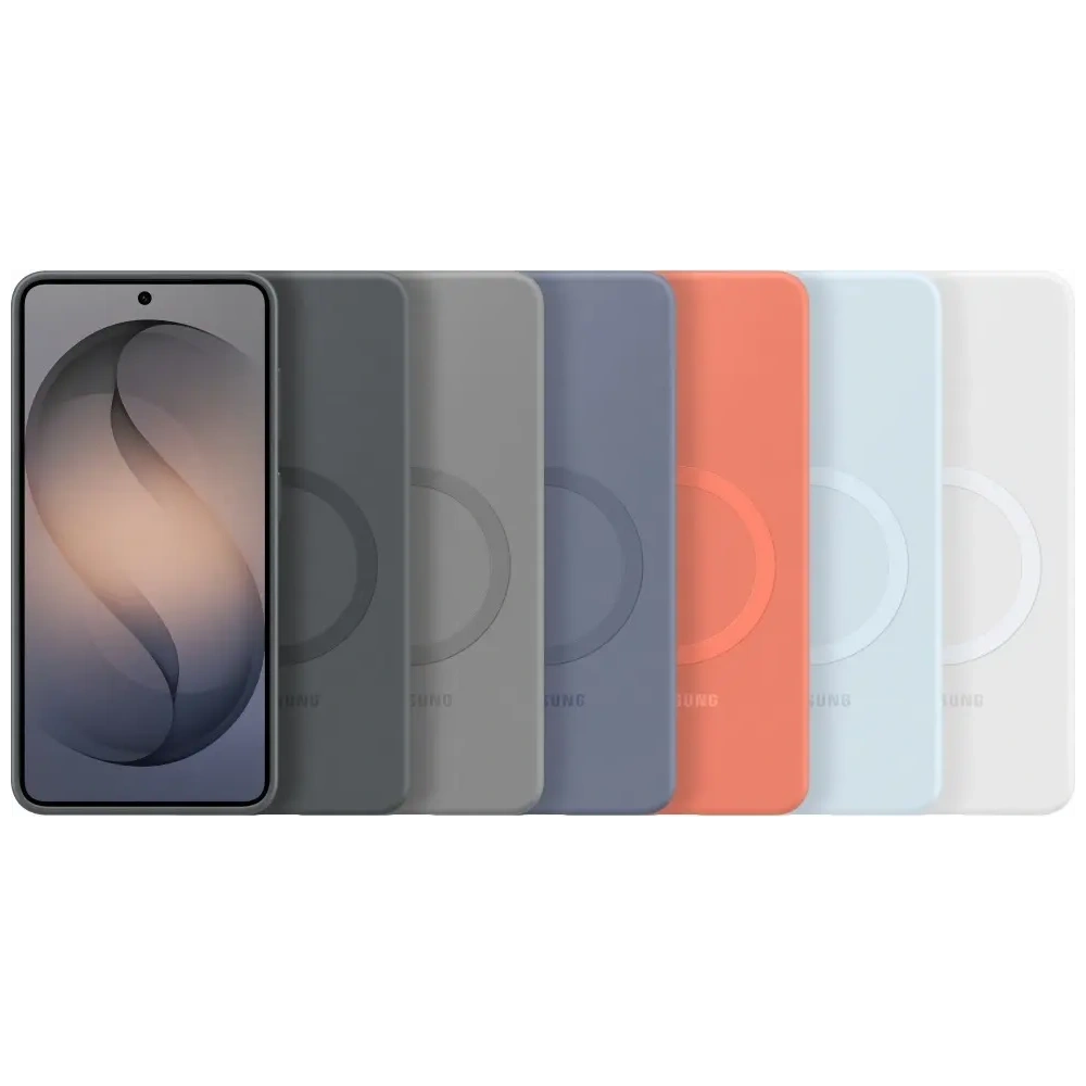 Etui Samsung Silicone Magnet do Galaxy S26 niebiesko-fioletowy