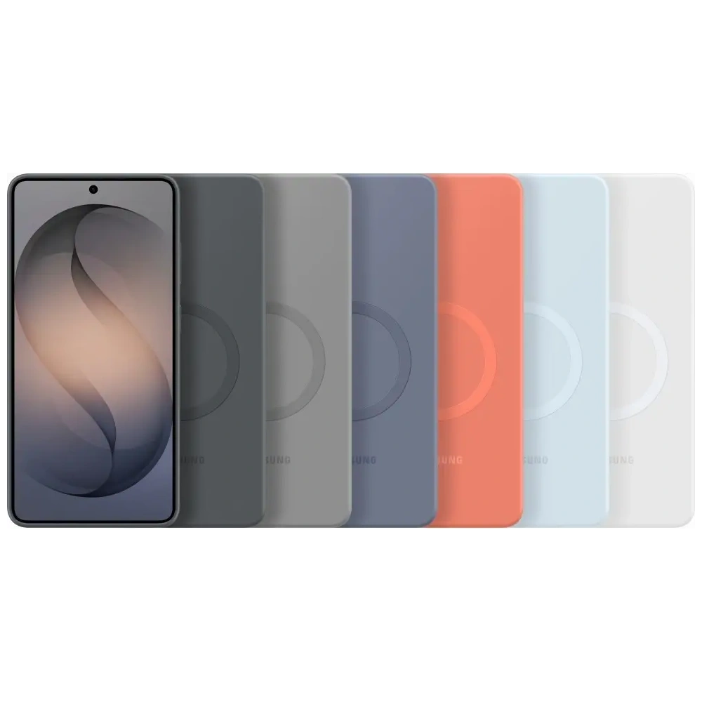 Etui Samsung Silicone Magnet do Galaxy S26 Ultra niebiesko-fioletowy