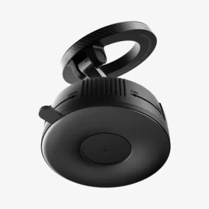 Uchwyt samochodowy na kokpit / szybę Spigen MFT36 Vacuumlock Magnetic MagSafe Dashboard Car Mount Black