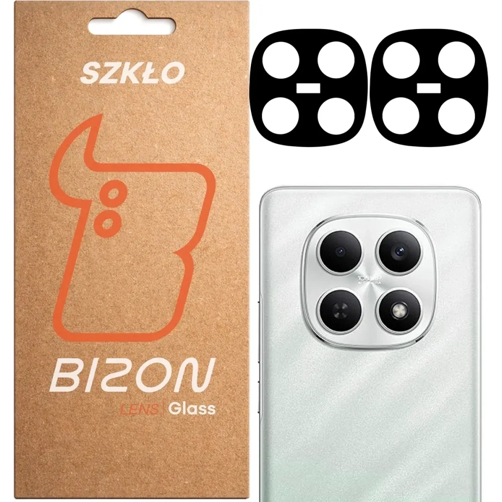 Szkło na aparat Bizon Glass Lens do Xiaomi Redmi Note 15 4G [2 PACK]