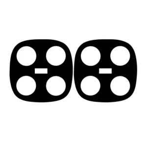 Szkło na aparat Bizon Glass Lens do Xiaomi Redmi Note 15 4G [2 PACK]