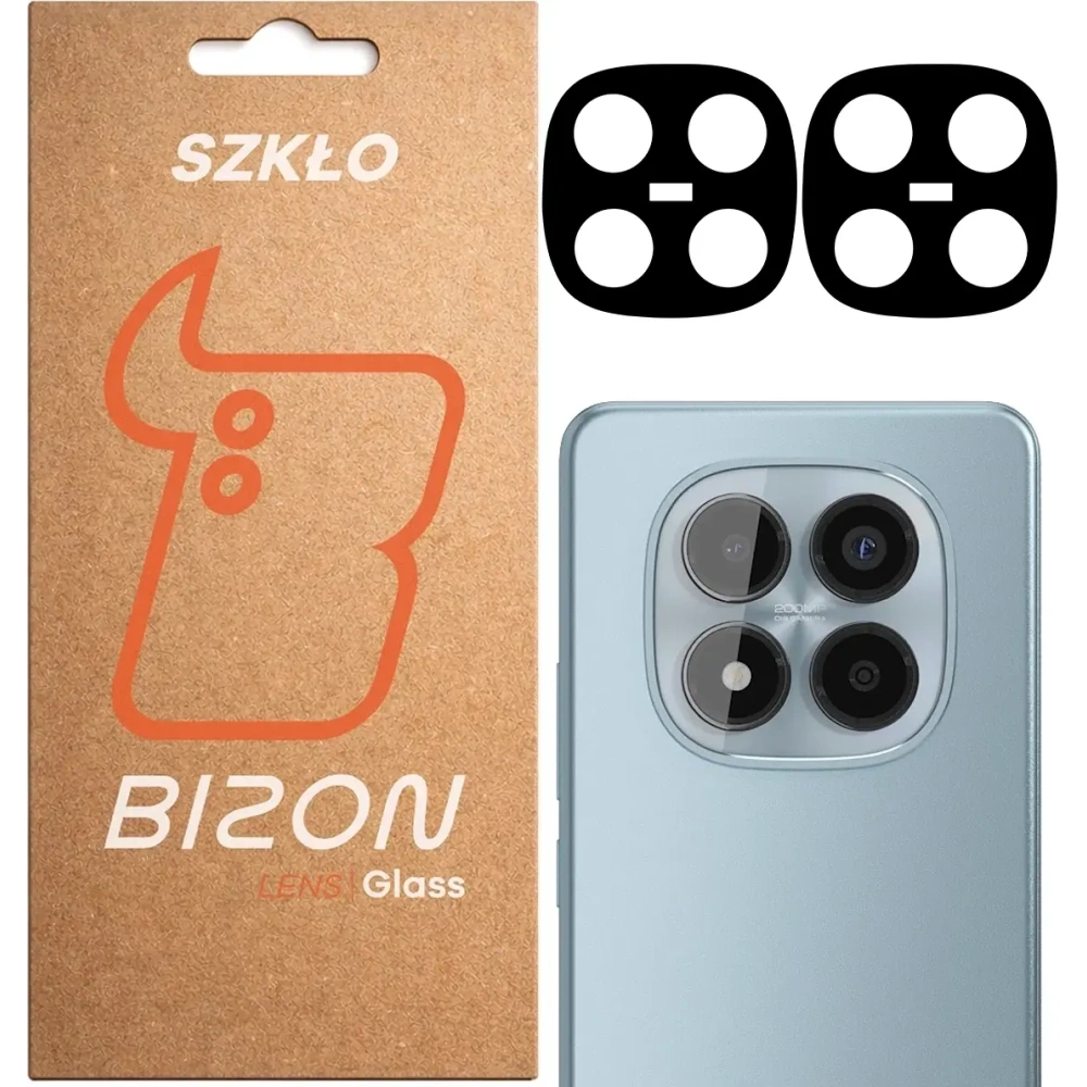 Szkło na aparat Bizon Glass Lens do Xiaomi Redmi Note 15 Pro 4G [2 PACK]