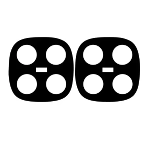 Szkło na aparat Bizon Glass Lens do Xiaomi Redmi Note 15 Pro 4G [2 PACK]