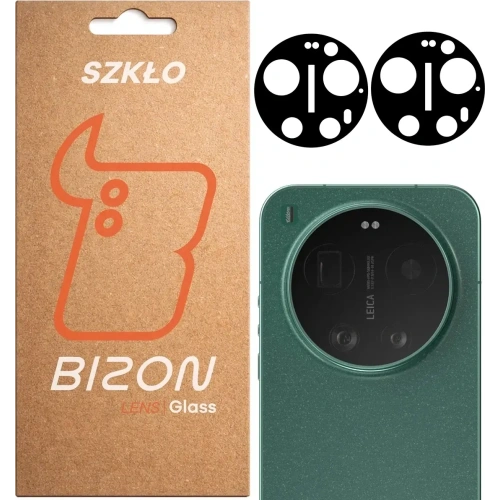 Szkło na aparat Bizon Glass Lens do Xiaomi 17 Ultra [2 PACK]