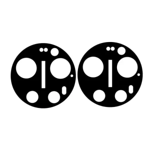 Szkło na aparat Bizon Glass Lens do Xiaomi 17 Ultra [2 PACK]