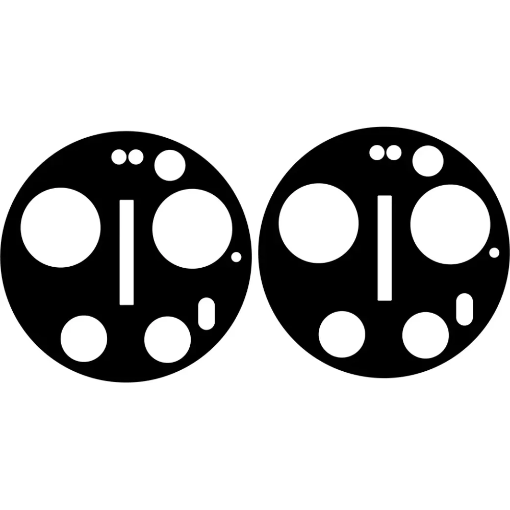 Szkło na aparat Bizon Glass Lens do Xiaomi 17 Ultra [2 PACK]